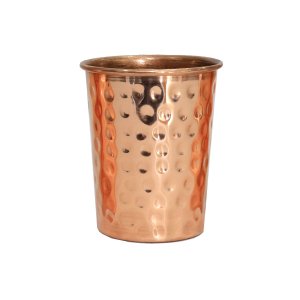 Hammered Copper Glass - home and decore beautiful Vibrant handmde object - usable - Gifting Items Ideal for All Occasions