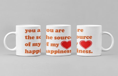 You are the source- Valentine's Day Gift- Valentine Coffee Mug