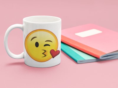 Pouting Emoji- Valentine's Day Gift- Valentine Coffee Mug