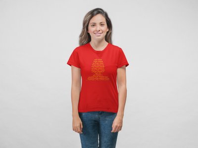 Adapter - Line Art for Female - Half Sleeves T-shirt