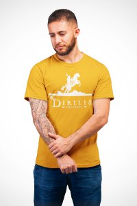 Dirilis Ertugrul - Yellow - The Ertugrul Ghazi - 100% cotton t-shirt for Men with soft feel and a stylish cut
