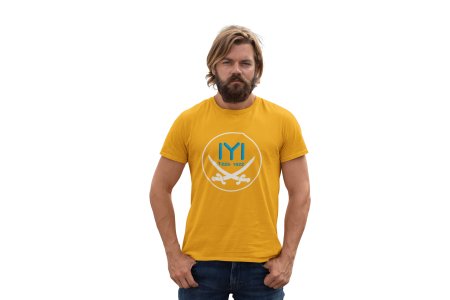 1225-1922 - Yellow - The Ertugrul Ghazi - 100% cotton t-shirt for Men with soft feel and a stylish cut