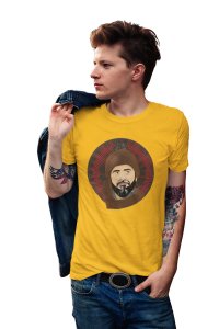 Ertgrul ghazi - Character Illustration - Yellow - The Ertugrul Ghazi - 100% cotton t-shirt for Men with soft feel and a stylish cut