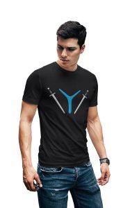 Swords - Black - The Ertugrul Ghazi - 100% cotton t-shirt for Men with soft feel and a stylish cut