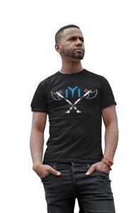 Axes - Black - The Ertugrul Ghazi - 100% cotton t-shirt for Men with soft feel and a stylish cut