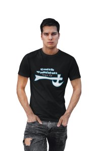 Badi Kurbaniyaa - Black - The Ertugrul Ghazi - 100% cotton t-shirt for Men with soft feel and a stylish cut