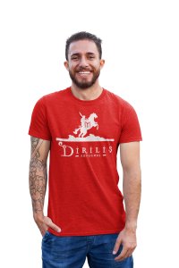 Dirilis Ertugrul - Red - The Ertugrul Ghazi - 100% cotton t-shirt for Men with soft feel and a stylish cut