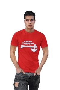 Badi Kurbaniyaa - Red - The Ertugrul Ghazi - 100% cotton t-shirt for Men with soft feel and a stylish cut
