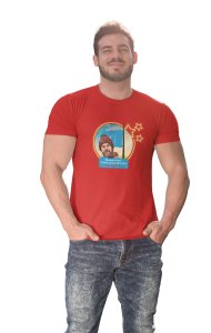 Sher ka Panja - Red - The Ertugrul Ghazi - 100% cotton t-shirt for Men with soft feel and a stylish cut