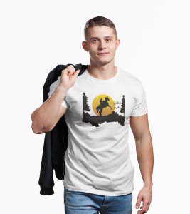Warrior - White - The Ertugrul Ghazi - 100% cotton t-shirt for Men with soft feel and a stylish cut