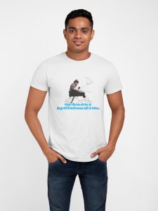 Sher ka Panja - White - The Ertugrul Ghazi - 100% cotton t-shirt for Men with soft feel and a stylish cut