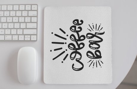 Coffee Bar- White - Designable Mousepad