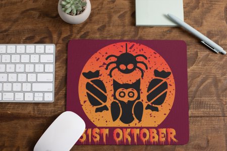 31stOctober-Purple-Halloween Theme Mousepad
