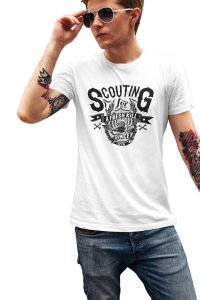 Scouting - printed T-shirts - Men's stylish clothing - Cool tees for boys