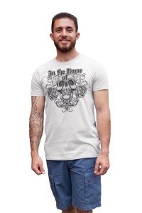 In the name - printed T-shirts - Men's stylish clothing - Cool tees for boys