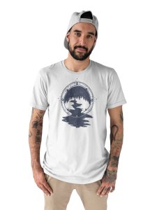 Asthetic lake - printed T-shirts - Men's stylish clothing - Cool tees for boys
