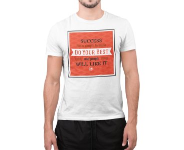 Don your best - White - printed T-shirts - Men's stylish clothing - Cool tees for boys