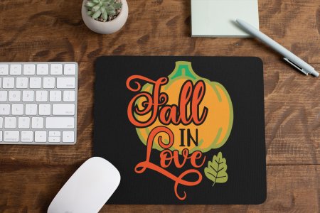 Fall In Love - Halloween Theme Mousepad