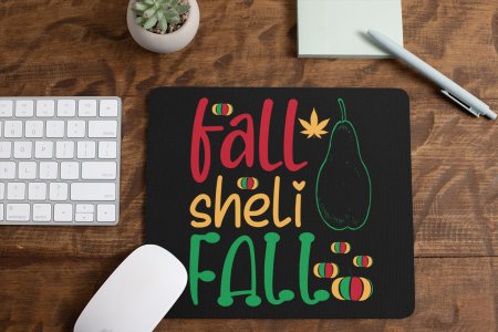 Fall Sheli Fall- Halloween Theme Mousepad