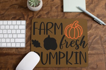 Farm Fresh Pumkin- Halloween Theme Mousepad
