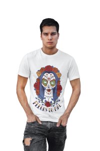 Illustration Graphic tees white- printed T-shirts - Men's stylish clothing - Cool tees for boys