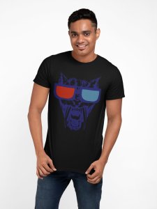 Illustration - Black - printed T-shirts - Men's stylish clothing - Cool tees for boys