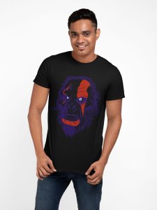 Scary Illustration - Black - printed T-shirts - Men's stylish clothing - Cool tees for boysscary