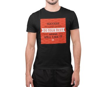 Don your best - Black - printed T-shirts - Men's stylish clothing - Cool tees for boys