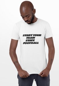 State football - White - Printed - Sports cool Men's T-shirt