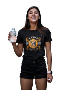 Candy inspector Halloween text illustration - Printed Tees for Women's- designed for Halloween