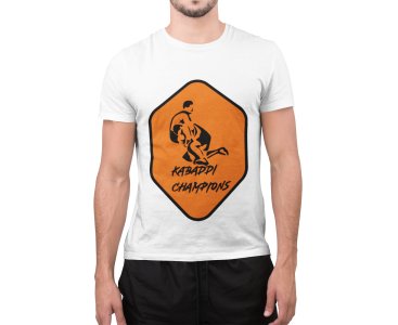 Kabadii Champion - Illustration - White - Printed - Sports cool Men's T-shirt