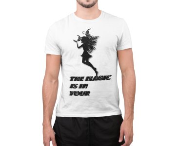 The magic is in you - White - Printed - Sports cool Men's T-shirt