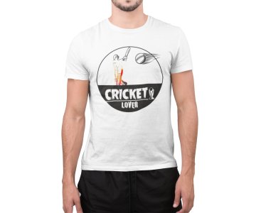 Cricket Lover - White - Printed - Sports cool Men's T-shirt