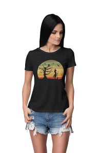 Witch entry - Printed Tees for Women's -designed for Halloween