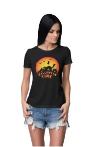 Halloween time - Printed Tees for Women's - designed for Halloween