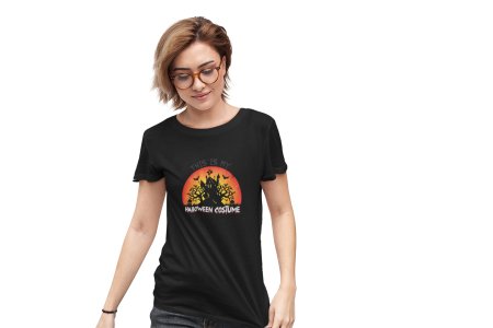 Happy Halloween costume - Printed Tees for Women's - designed for Halloween