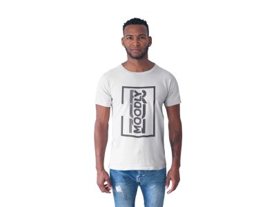 Run Moodly - White - Printed - Sports cool Men's T-shirt