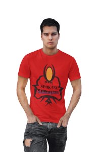 Shopkane Shockerrs -Red - Printed - Sports cool Men's T-shirt