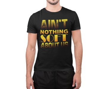 Nothing Soft - Black - Printed - Sports cool Men's T-shirt