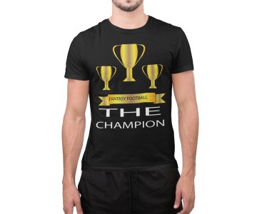 Fantacy Football - Black - Printed - Sports cool Men's T-shirt