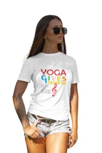 Yoga Gives Peace To My Soul-Clothes for Yoga Lovers - Suitable For Regular Yoga Going People - Foremost Gifting Material for Your Friends