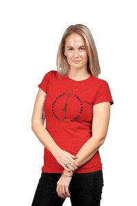 Trust The Yoga-Red-Clothes for Yoga Lovers - Suitable For Regular Yoga Going People - Foremost Gifting Material for Your Friends