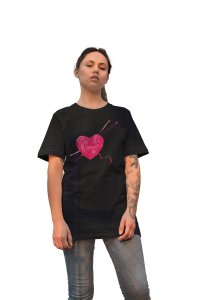 Woolen Heart Printed T-Shirts