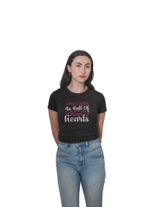 My Class is Full of Sweethearts Black- Printed T-Shirts