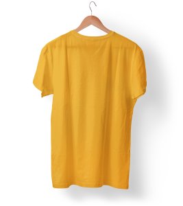 Couple at Paris Printed Yellow T-Shirts