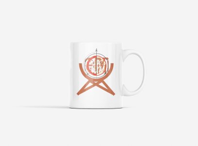 Target Board - gym themed printed ceramic white coffee and tea mugs/ cups for gym lovers