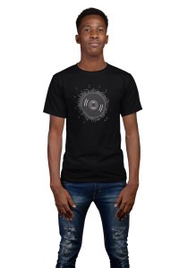 Best Music Beat-Black- Men's - printed T-shirt - comfortable round neck Cotton