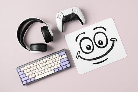 Big Eye Emoji- Emoji Printed Mousepad For Emoji Lovers