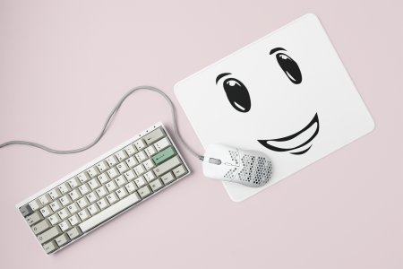 Without Nose Emoji- Emoji Printed Mousepad For Emoji Lovers