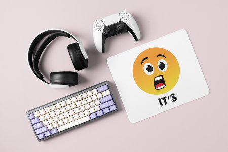 Strange Emoji- Emoji Printed Mousepad For Emoji Lovers